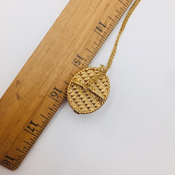 kate spade Jewelry Kate Spade Pack A Picnic Basket Locket Necklace